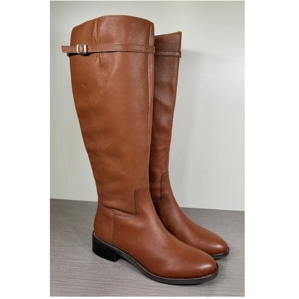 Franco Sarto Barbara Tall Boot, Scotch Leather, Womens Size 5
